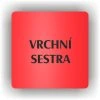 Cedule vrchní sestra – plast (piktogram)