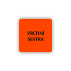 Cedule vrchní sestra | Piktogram (čtverec)