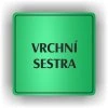 Cedule vrchní sestra – plast (piktogram)