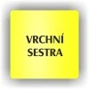 Cedule vrchní sestra – plast (piktogram)