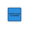 Cedule návštěvy hlaste na sesterně | Piktogram (čtverec)