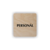 Cedule personál | Piktogram (čtverec)