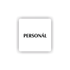Cedule personál | Piktogram (čtverec)