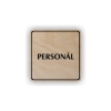 Cedule personál | Piktogram (čtverec)