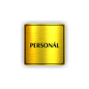 Cedule personál | Piktogram (čtverec)