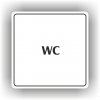 Cedule wc – plast (piktogram)