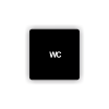 Cedule wc | Piktogram (čtverec)