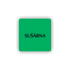 Cedule sušárna | Piktogram (čtverec)