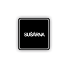 Cedule sušárna | Piktogram (čtverec)