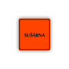 Cedule sušárna | Piktogram (čtverec)