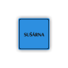 Cedule sušárna | Piktogram (čtverec)