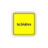 Cedule sušárna | Piktogram (čtverec)