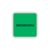 Cedule občerstvení | Piktogram (čtverec)