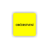 Cedule občerstvení | Piktogram (čtverec)