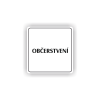 Cedule občerstvení | Piktogram (čtverec)