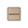Cedule občerstvení | Piktogram (čtverec)
