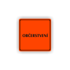 Cedule občerstvení | Piktogram (čtverec)