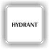 Cedule hydrant – plast (piktogram)