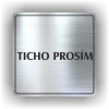 Piktogram - TICHO PROSÍM
