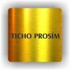 Cedule ticho prosím – plast (piktogram)