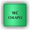 Cedule wc chlapci – plast (piktogram)