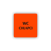 Cedule wc chlapci nápis | Piktogram (čtverec)