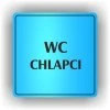 Cedule wc chlapci – plast (piktogram)
