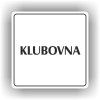 Cedule klubovna – plast (piktogram)