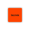 Cedule školník | Piktogram (čtverec)