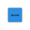 Cedule školník | Piktogram (čtverec)