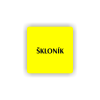 Cedule školník | Piktogram (čtverec)