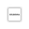 Cedule studovna | Piktogram (čtverec)