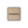 Cedule studovna | Piktogram (čtverec)