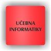 Cedule učebna informatiky – plast (piktogram)