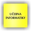 Cedule učebna informatiky – plast (piktogram)