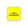 Cedule učebna informatiky | Piktogram (čtverec)