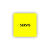 Cedule servis nápis | Piktogram (čtverec)