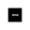 Cedule servis nápis | Piktogram (čtverec)