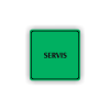 Cedule servis nápis | Piktogram (čtverec)