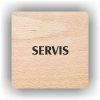 Cedule servis – plast (piktogram)