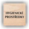 Cedule hygienické prostředky – plast (piktogram)