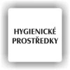Cedule hygienické prostředky – plast (piktogram)