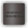 Cedule hygienické prostředky – plast (piktogram)