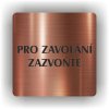 Piktogram - PRO ZAVOLÁNÍ ZAZVOŇTE