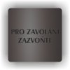 Piktogram - PRO ZAVOLÁNÍ ZAZVOŇTE