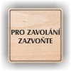 Piktogram - PRO ZAVOLÁNÍ ZAZVOŇTE