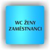Piktogram - WC ŽENY ZAMĚSTNANCI