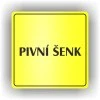 Cedule pivní šenk – plast (piktogram)