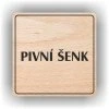 Cedule pivní šenk – plast (piktogram)