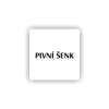 Cedule pivní šenk | Piktogram (čtverec)